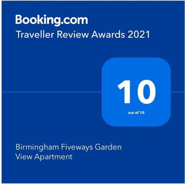 Birmingham Fiveways Garden View Apartment Bagian luar foto